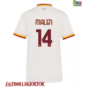 AS Roma Donyell Malen #14 Bortatröja Dam 2026-27 Kortärmad